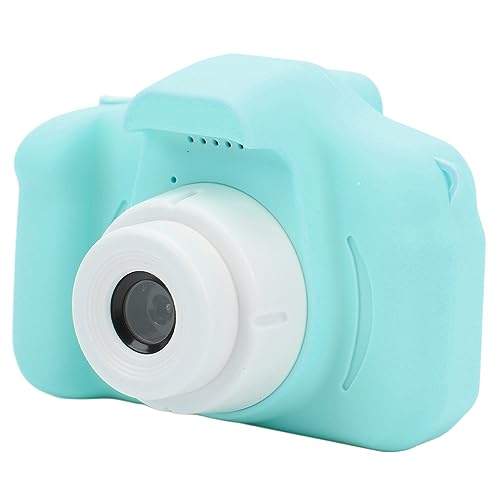 Kids Camera 2.4 Inch IPS Screen 40MP Kids Camera Clear Image with Microphone for Selfie (Green)