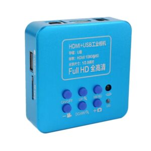 full hd 1080p hdmi usb industrial electronic digital video microscope camera for professional phone cpu pcb soldering repair (color : camera)