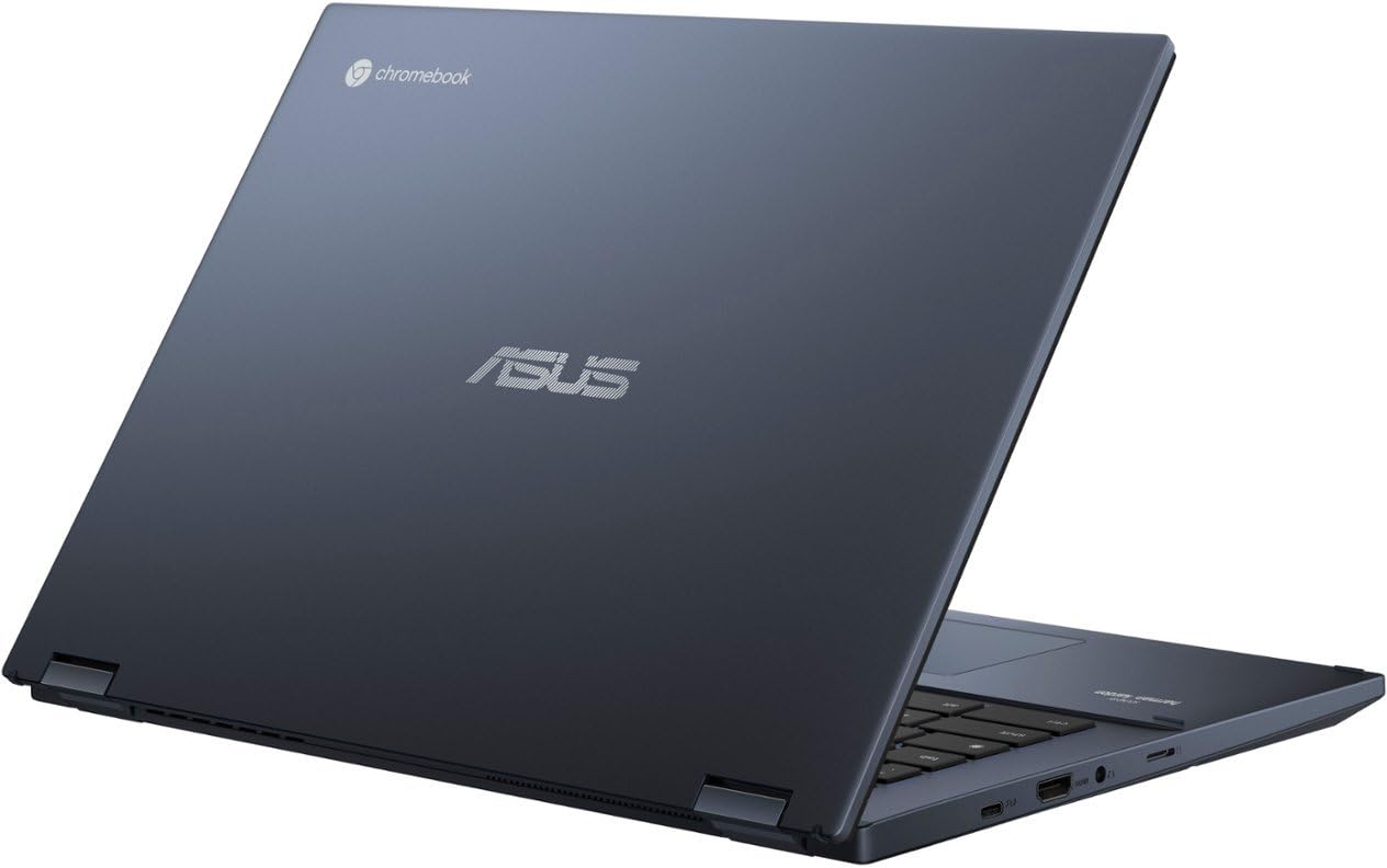 ASUS 2023 Newest Chromebook 2-in-1 Laptop, 14 Inch WUXGA Touchscreen Display, AMD Ryzen 3 7320C Processor, 8GB DDR5 RAM, 256GB SSD, AMD Radeon Graphics, USB Type A&C, WiFi 6, Webcam, Chrome OS