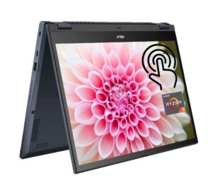 asus 2023 newest chromebook 2-in-1 laptop, 14 inch fhd touchscreen display, amd ryzen 3 7320c processor, 8gb lpddr5 ram, 512gb ssd, amd radeon graphics, wifi 6, bluetooth, hd webcam, chrome os