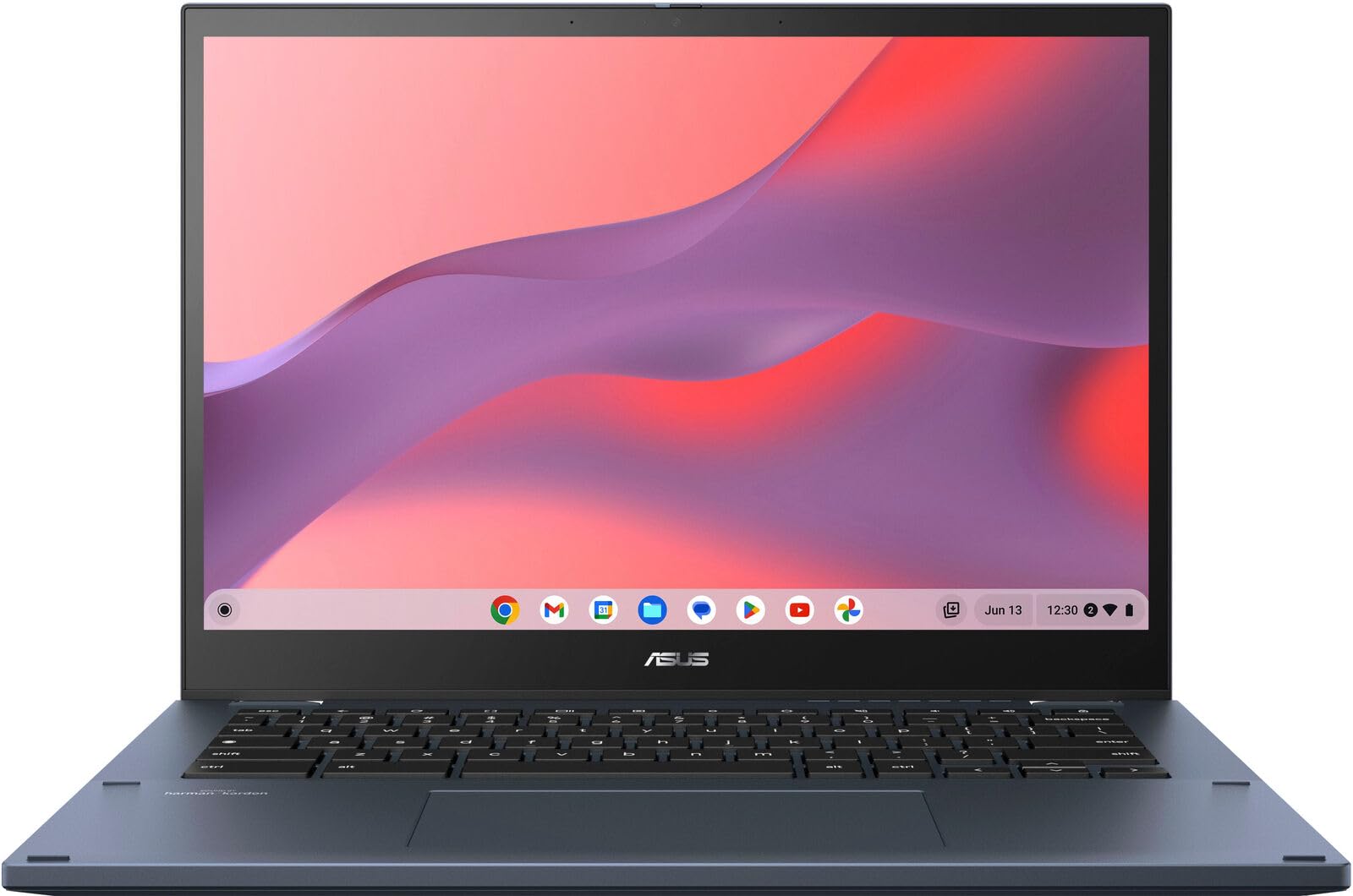 ASUS 2023 Newest Chromebook 2-in-1 Laptop, 14 Inch FHD Touchscreen Display, AMD Ryzen 3 7320C Processor, 8GB LPDDR5 RAM, 512GB SSD, AMD Radeon Graphics, WiFi 6, Bluetooth, HD Webcam, Chrome OS