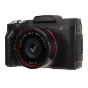 portable digital camera, 16x digital zoom digital small camera smile shoot 16mp 2.4in tft display for video for teens