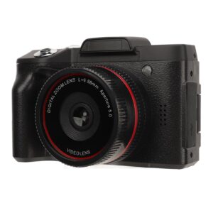 Portable Digital Camera, 16X Digital Zoom Digital Small Camera Smile Shoot 16MP 2.4in TFT Display for Video for Teens