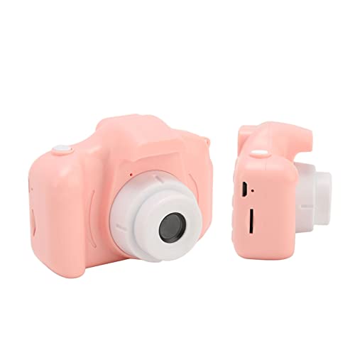 Small Digital Camera, Kids Digital Camera Multi Mode Filter 1080P HD Video Wide Applicability Pink for Home