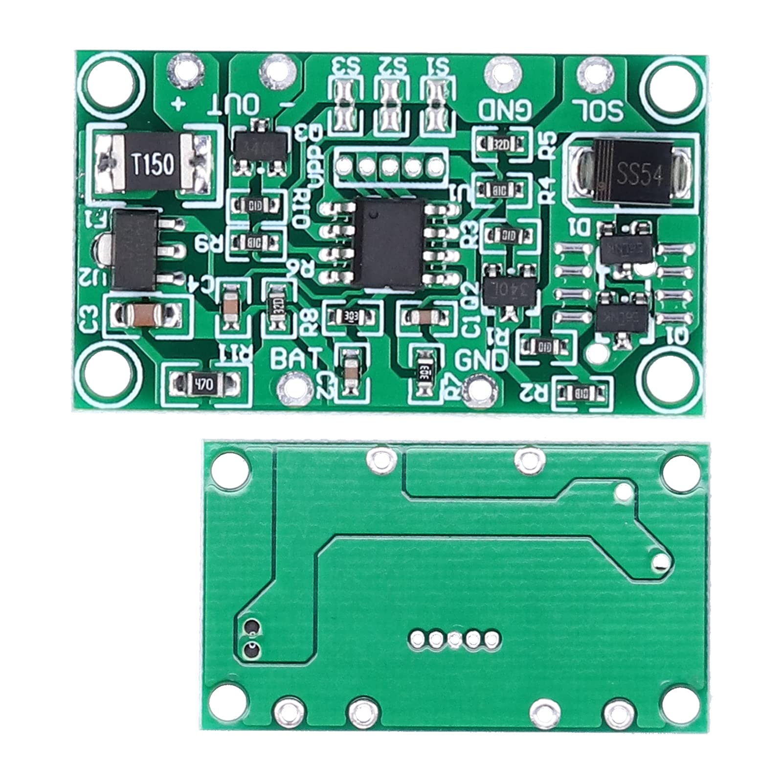 Psytfei Solar Charge Controller Board 3.2V 3.7V Lithium Battery Charging Controller Auto Solar Charging Module for DIY Street Lights Garden Lights