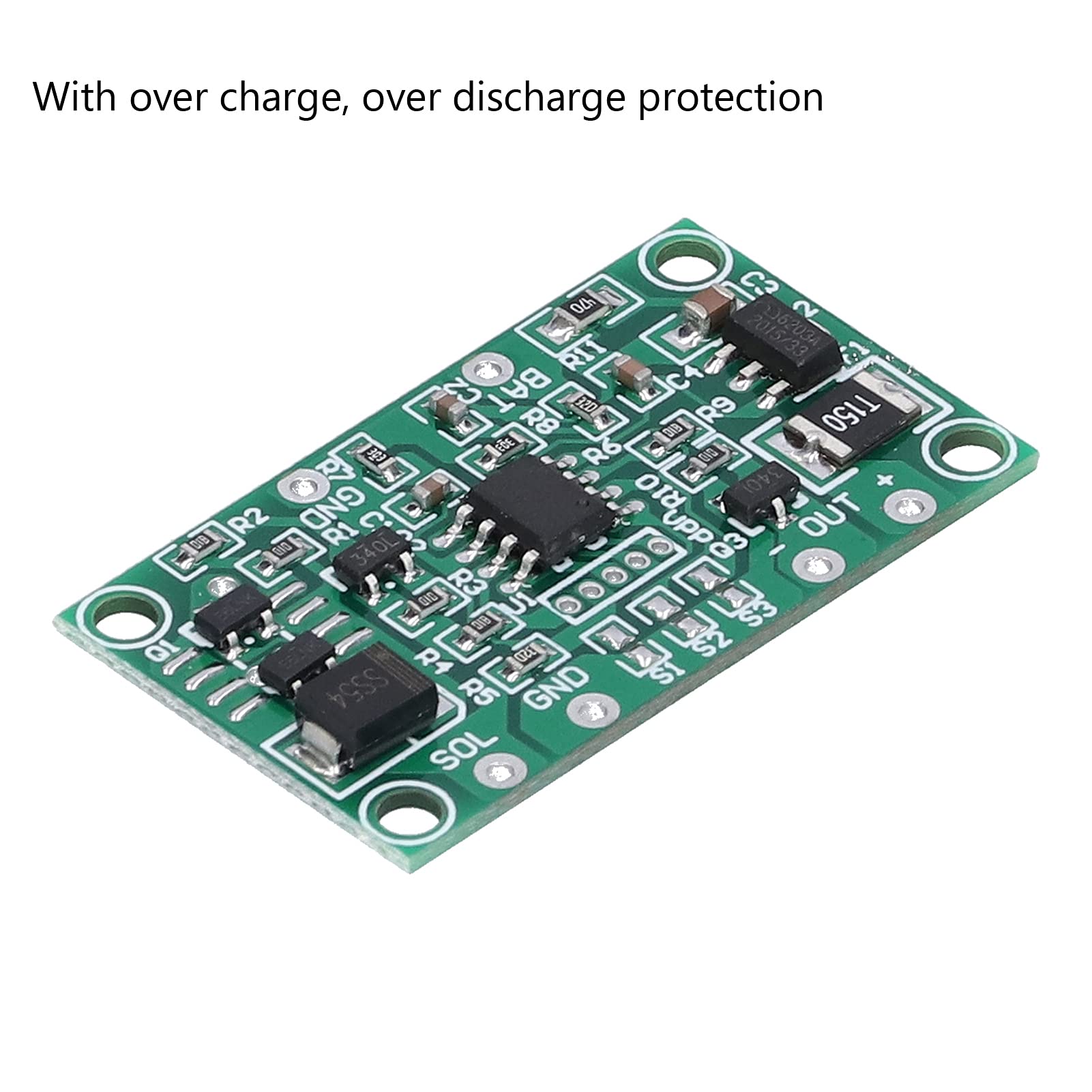 Psytfei Solar Charge Controller Board 3.2V 3.7V Lithium Battery Charging Controller Auto Solar Charging Module for DIY Street Lights Garden Lights