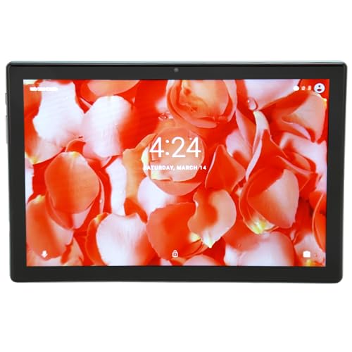 SHYEKYO Tablet, 1960X1080 Resolution Digital Tablet Dual Speakers 5G WiFi Blue 10.1 Inch for Video for Study (US Plug)