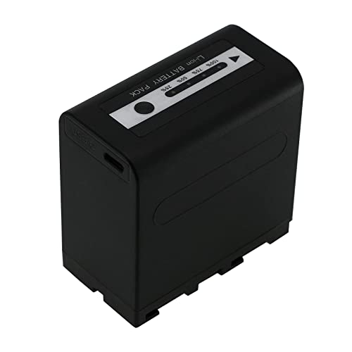 FYIOGXG Cameron Sino Battery for Sony DSR-DU1 (Video Disk Unit), DSR-PD100, DSR-PD100A, DSR-PD100AP, DSR-PD150, DSR-PD150P, DSR-PD170, DSR-PD170P, DSR-PD190P 7800mAh