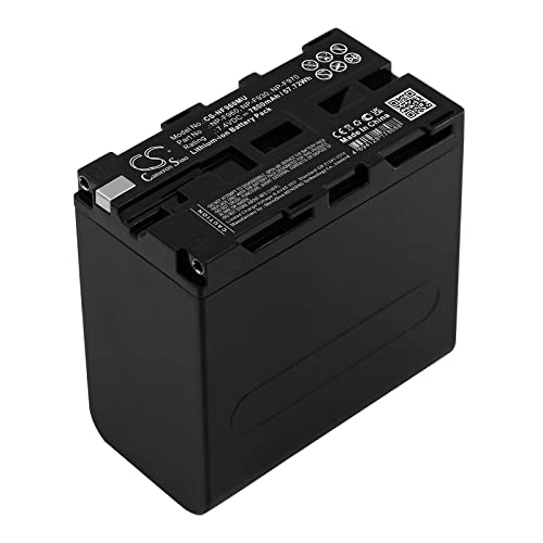 FYIOGXG Cameron Sino Battery for Sony DSR-DU1 (Video Disk Unit), DSR-PD100, DSR-PD100A, DSR-PD100AP, DSR-PD150, DSR-PD150P, DSR-PD170, DSR-PD170P, DSR-PD190P 7800mAh