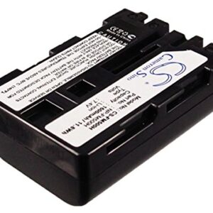 FYIOGXG Cameron Sino Battery for DSLR-A850Q, DSLR-A900, SLT-A65V, SLT-A65VB, SLT-A65VK, SLT-A65VM, SLT-A65VY, SLT-A77V, SLT-A77VB, SLT-A77VK, SLT-A77VM, SLT-A77VQ 1600mAh