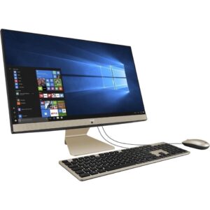 ASUS 2022 All-in-One Desktop 23.8" FHD | Intel Pentium Gold 7505 2-Core Intel UHD Graphics | 16GB DDR4 512GB SSD | Bluetooth 5 | Windows 11 Home | Gold