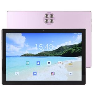 Jopwkuin Tablet, Octa Core 100-240V Tablet 10. 1 Inch 2.4G 5G WiFi with Keyboard for Android 12 for Learning (US Plug)