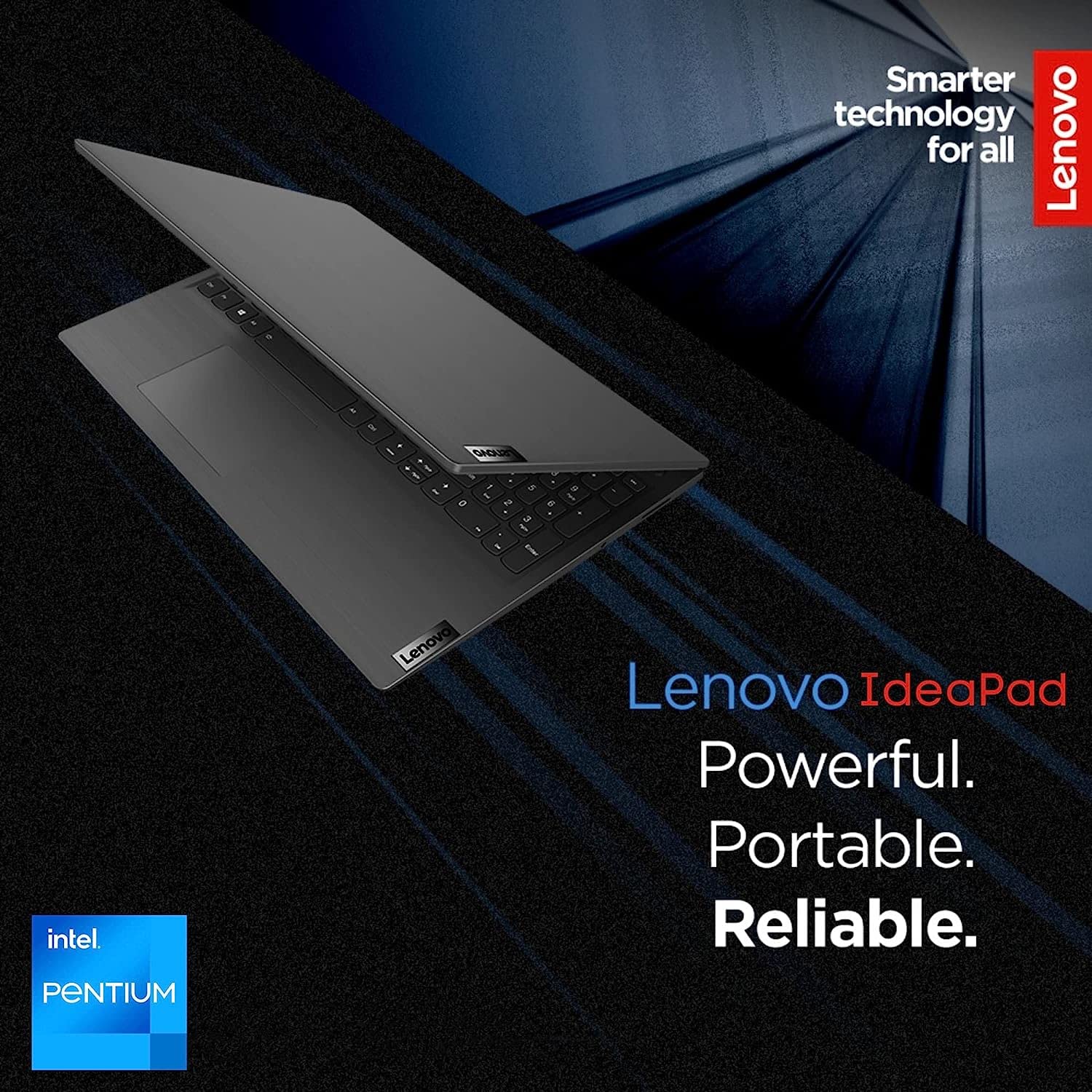 Lenovo 2022 IdeaPad 1 15.6" FHD Laptop, Intel Pentium Silver N6000 Processor, 20GB RAM, 1TB PCIe SSD, 720P HD Webcam, Dolby Audio, Blue, Win 11, 32GB Hotface USB Card (Renewed)