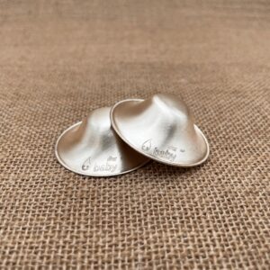 SILVERBABY Silver Nursing Cups, Silver Cups, Nipple Shields for Nursing Newborn, Nipple Guards, Nipple Covers Breastfeeding, Nipple Covers Breastfeeding, 925 Silver