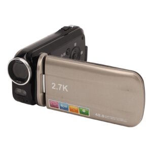 digital camera recorder, 18x zoom beauty mode 2.7k 48mp digital video camera for vlogging