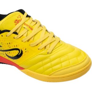 SENDA Ushuaia Pro 2.0 Indoor Soccer, Court, and Futsal Shoes, Men's Size 9.5 / Women's Size 10.5, Yellow