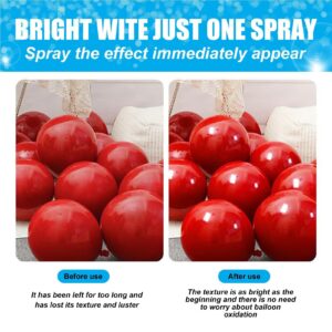 Balloon High Shine Spray for Latex Balloons | Aerosol Balloon Spray,Balloon Spray Shine for an Elegant Hi Gloss Finish in Minutes,Ultra Shiny Glow Spray Party Decoration and Enhancer Shimmer Effect