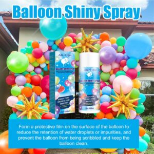 Balloon High Shine Spray for Latex Balloons | Aerosol Balloon Spray,Balloon Spray Shine for an Elegant Hi Gloss Finish in Minutes,Ultra Shiny Glow Spray Party Decoration and Enhancer Shimmer Effect