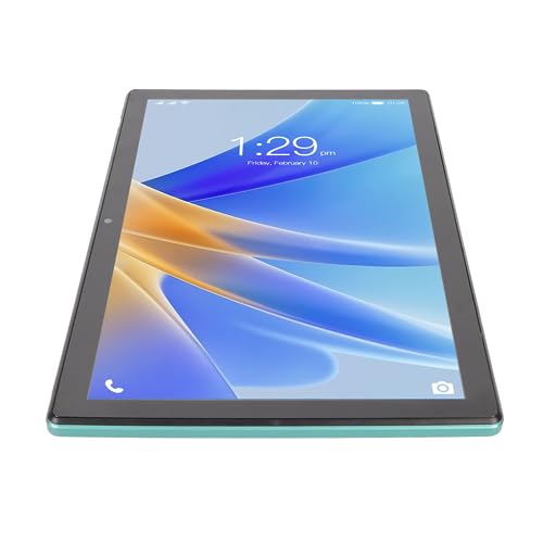 SHYEKYO 10.1 Inch Tablet Night Reading Mode 6GB 128GB Tablet PC 100-240V for Learning (US Plug)