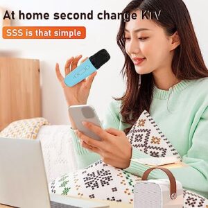 Portable Karaoke Machine, Reverb Sound Function Voice Changing Effects Portable Speaker Multifunction for Party for KTV (#2)