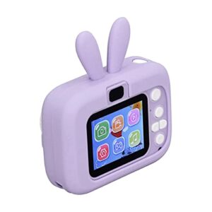 Video Camera Toy, 2.0 Inch Color Display Children Camera Rich Effects Auto with 32G Memory Card for Birthday (Purple)