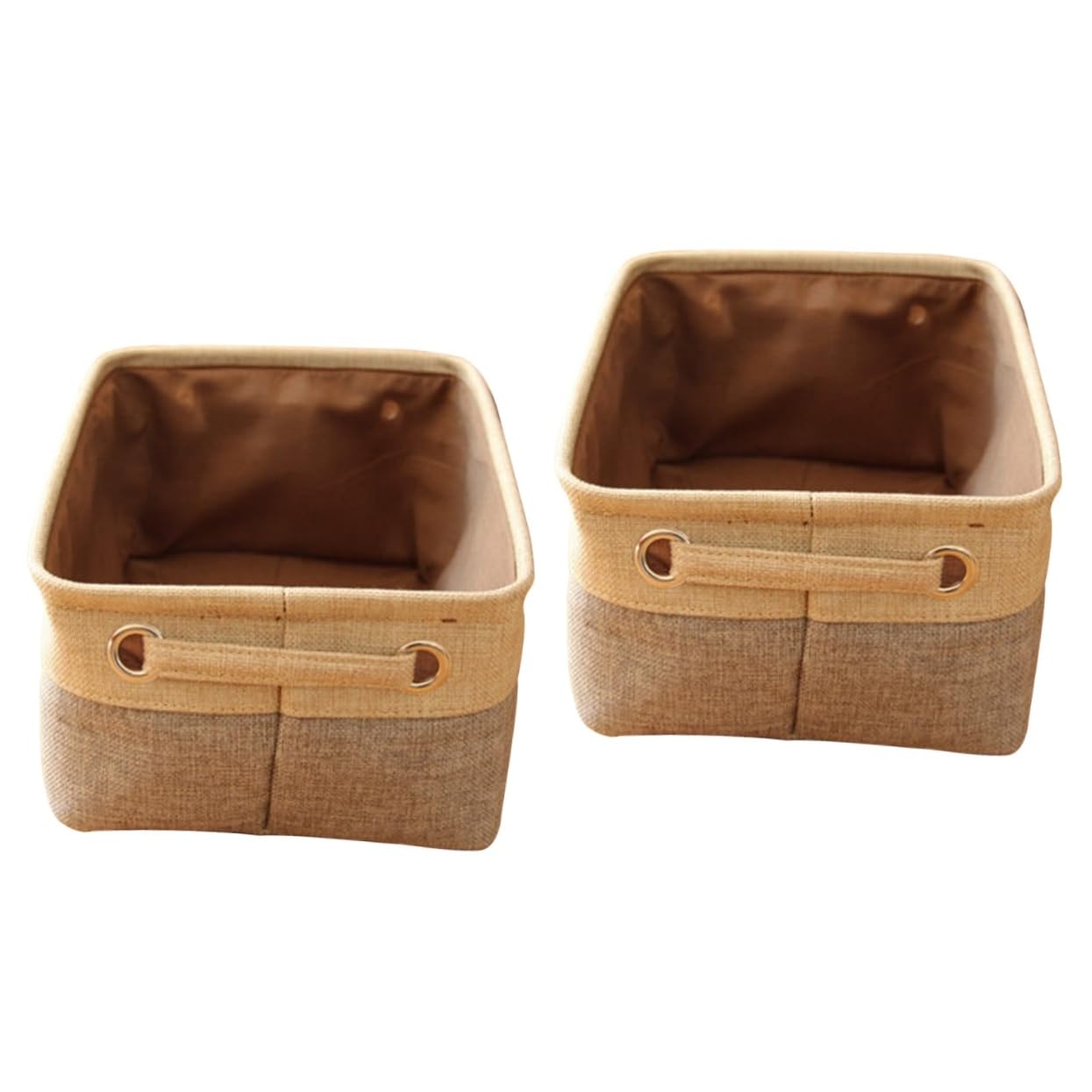 Cabilock 2pcs storage containers storage crate storage bins for clothes containers for clothes stitching