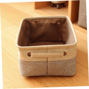 Cabilock 2pcs storage containers storage crate storage bins for clothes containers for clothes stitching