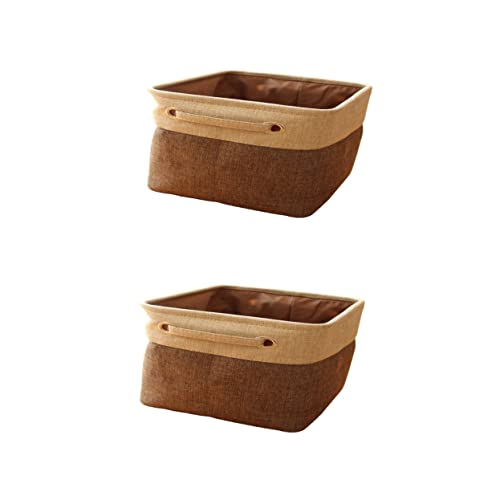 Alipis Multipurpose Storage Container 2pcs storage bins for clothes storage containers no cover Container