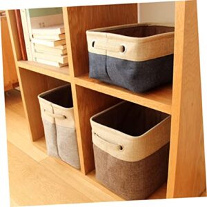 Alipis Multipurpose Storage Container 2pcs storage bins for clothes storage containers no cover Container