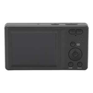 compact camera, 4k digital camera 16x zoom 2.7 inch tft screen 50mp autofocus for photography (black)