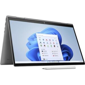 hp envy x360 2-in-1 laptop 2023 15.6” fhd 1920 x 1080 display touchscrenn, intel core i7-1355u, 10-core, intel iris xe graphics, 48gb ddr4, 2tb ssd, backlit keyboard, thunderbolt 4, windows 11 pro