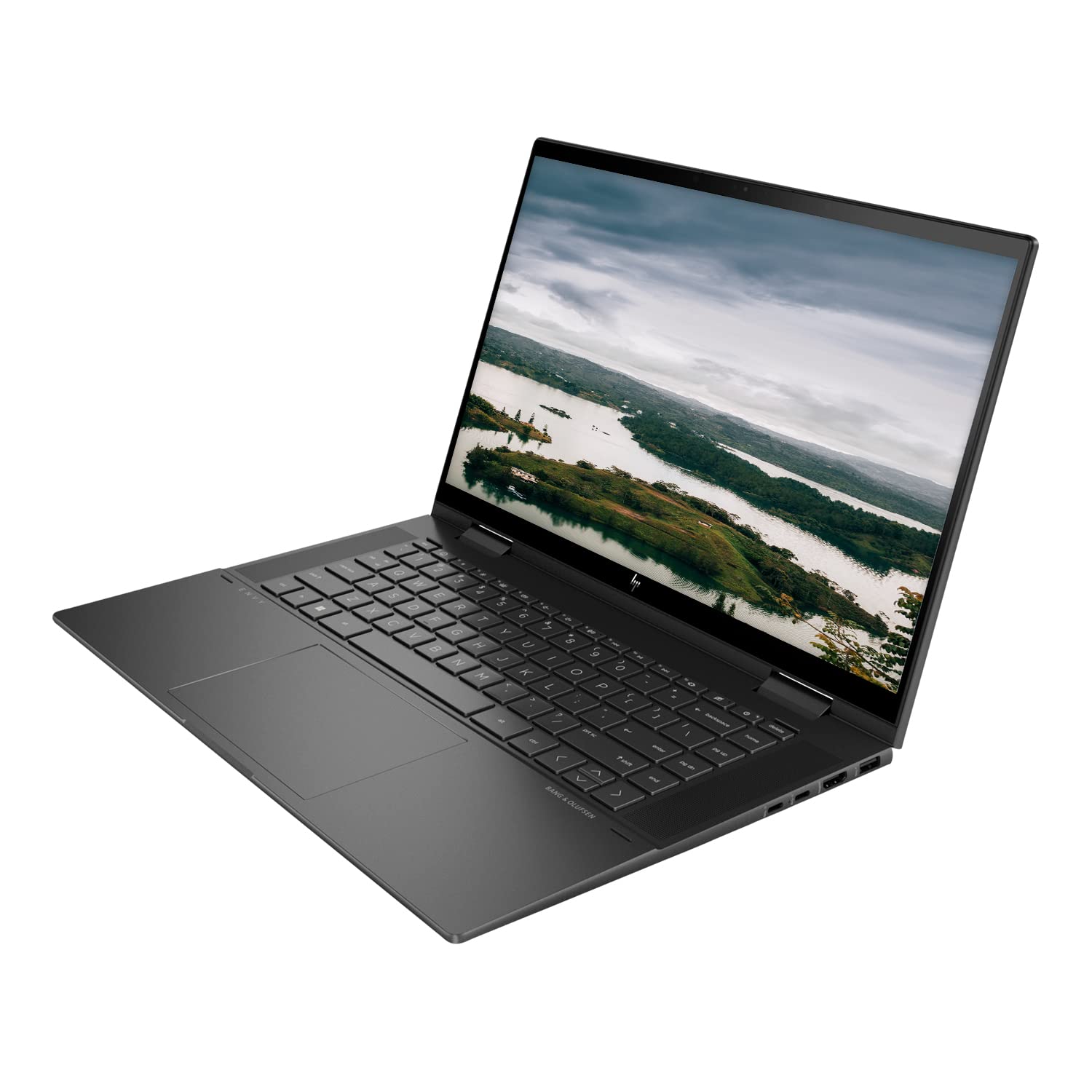 HP Envy 2-in-1 Convertible Laptop, 15.6 inch IPS Touchscreen, AMD Ryzen 5 5625U Processor, Backlit Keyboard, Wi-Fi 6, Bang & Olufsen Audio, 12Hr Battery, Win 11 (16GB RAM, 512GB PCIe SSD) (Renewed)