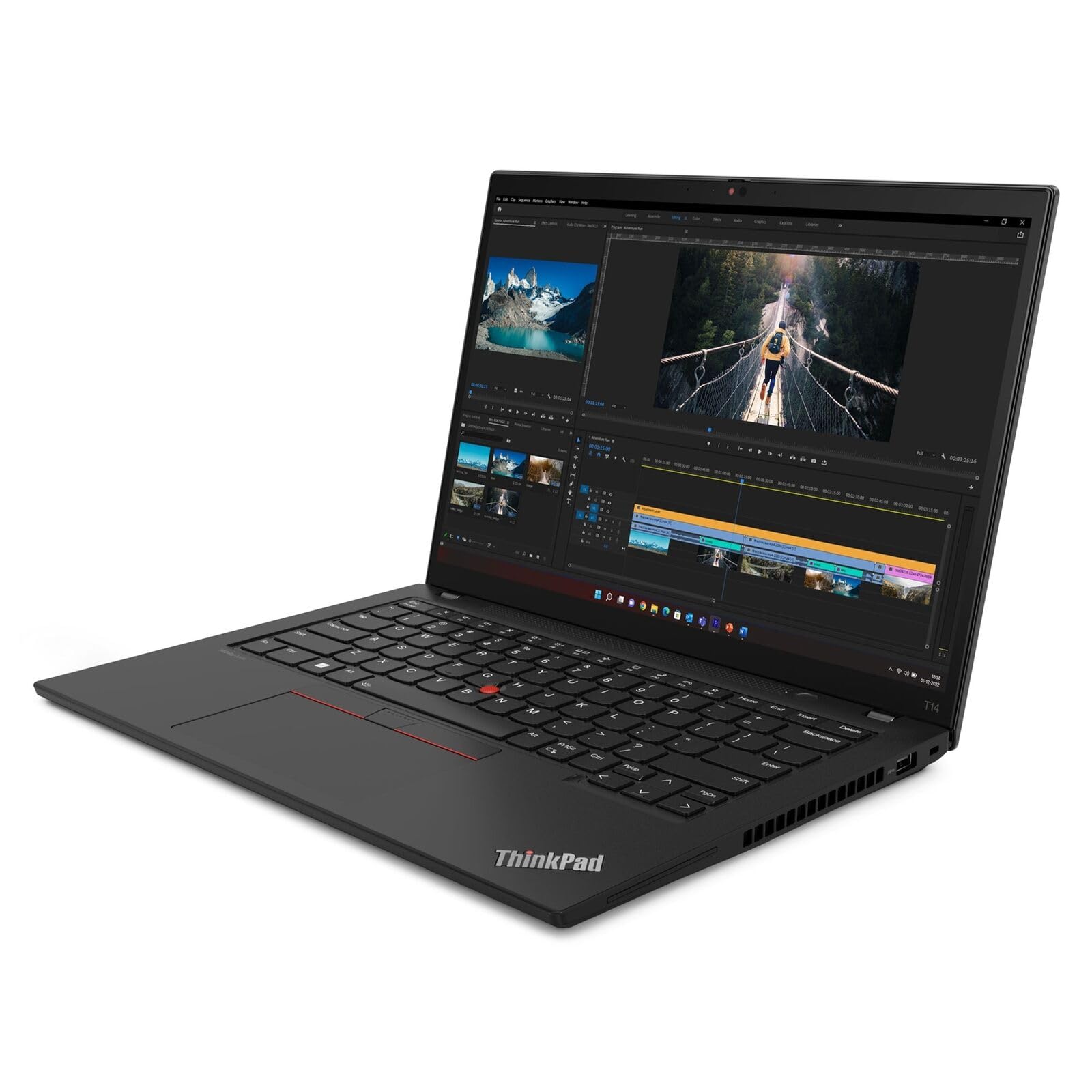 Lenovo ThinkPad T14 Gen 4 Intel Core i7-1355U, 14" WUXGA (1920 x 1200) IPS 300nits Touch Screen, 32GB RAM, 2TB SSD, Backlit KYB Fingerprint Reader, Windows Pro