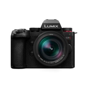 panasonic lumix g9ii micro four thirds camera, 25.2mp sensor with phase hybrid af, powerful image stabilization, high-speed perfomance and mobility with 12-60mm f2.8-4.0 lens - dc-g9m2lk