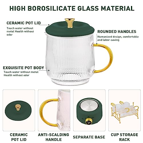 GGNKT Electric Kettle, Green and Healthy kettle, Small Insulated Electric Tea Kettle for Home and Office.