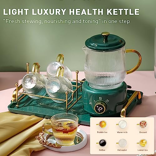 GGNKT Electric Kettle, Green and Healthy kettle, Small Insulated Electric Tea Kettle for Home and Office.