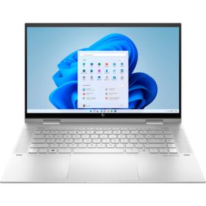 HP Envy x360 15.6" Touchscreen FHD 2-in-1 Business Laptop Computer, 12th Gen Intel 12-Core i7-1260P, 32GB DDR4 RAM, 1TB PCIe SSD, WiFi 6, BT 5.3, Backlit KB, Windows 11 Pro, BROAG 64GB Flash Stylus