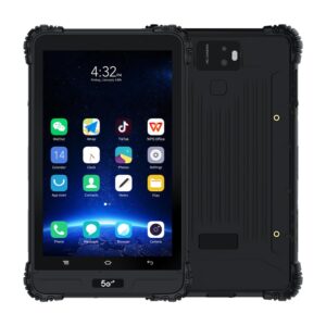 thinton rugged tablet 8.0” android tablet, ip68 waterproof 8gb+128gb tablet, 10500mah battery tablet pc ip68 dual sim/5g wifi/nfc/otg/gps