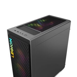 Lenovo Legion T5 Tower Gaming Desktop Computer - AMD Ryzen 7 7700 8-Core up to 5.30 GHz Processor, 64GB DDR5 RAM, 1TB NVMe SSD + 2TB HDD, GeForce RTX 3060 12GB GDDR6, Windows 11 Home