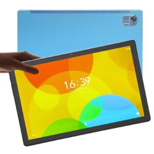 2 in 1 tablet with keyboard, 10.1 inch android 11 tablet pc, 12gb+256gb, mt6750 8 core, 5g wifi 4g lte calling tablet (blue)