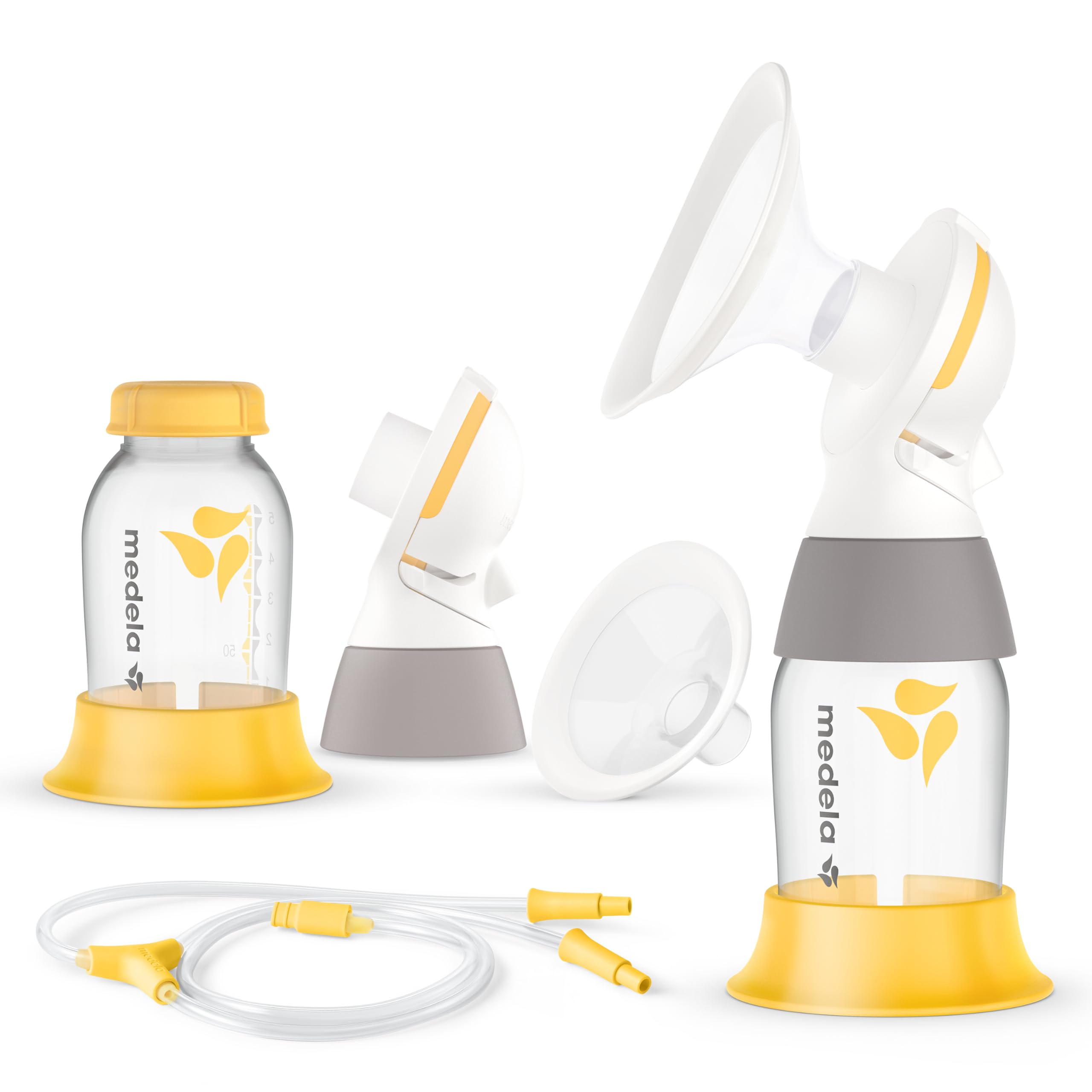 Medela Classic PersonalFit Flex Double Pumping Kit for Electric Breast Pumps Compatible with Freestyle, and Swing Maxi Breastpumps