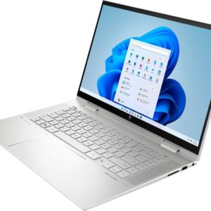 HP Envy 2-in-1 15.6" Touch Screen Laptop | Intel Core i7-1260P Processor | Intel Iris Xe Graphics | 16GB RAM | 2TB SSD | Backlit | Fingerprint Reader | Windows 11 Home | Bundle with Stylus Pen