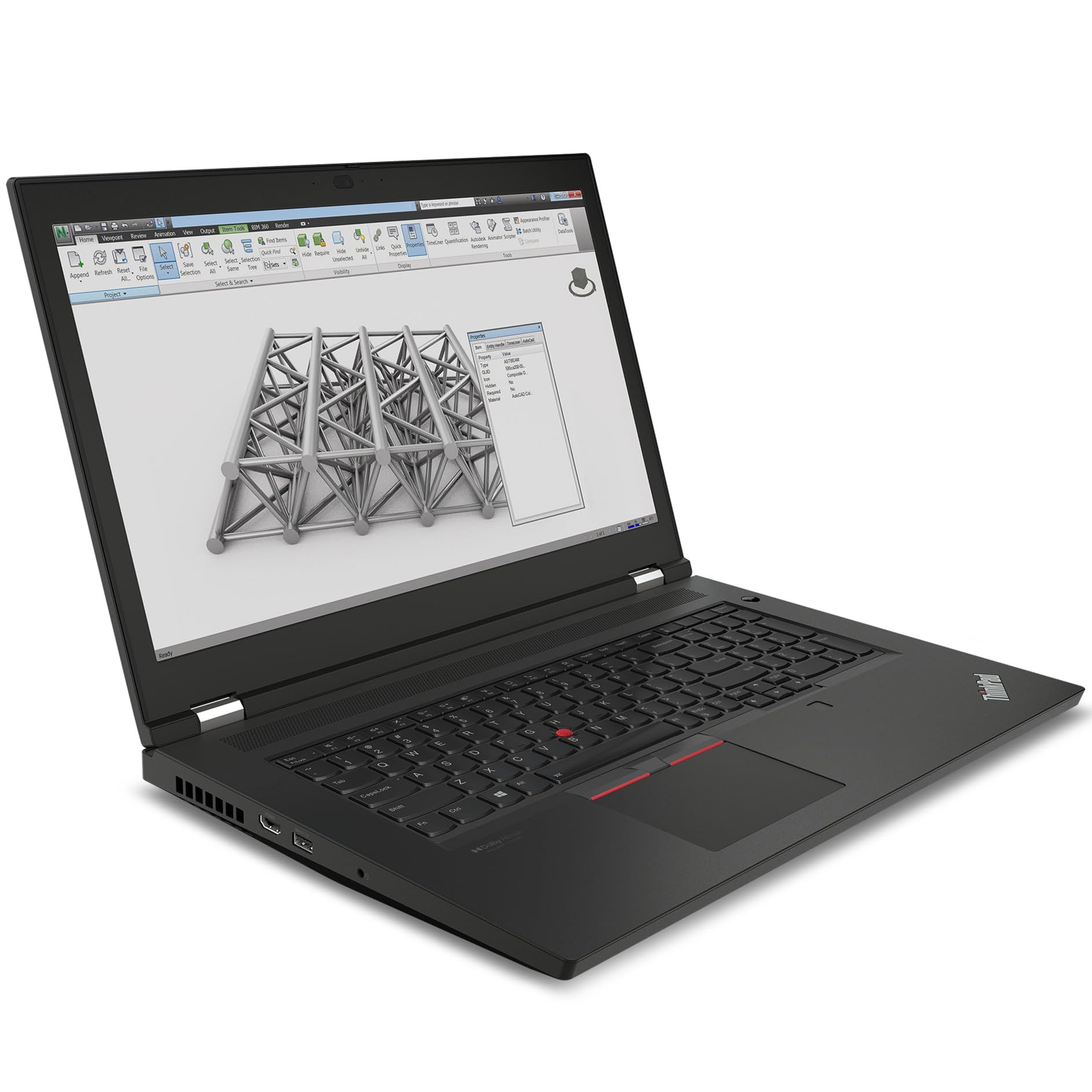 Lenovo ThinkPad P17 Gen 2 Mobile Workstation 17.3" FHD Business Laptop Computer, Intel Octa-Core i7-11850H, Quadro T1200, 32GB DDR4 RAM, 1TB PCIe SSD, WiFi 6, Backlit KB, FR, Windows 11 Pro, BROAG