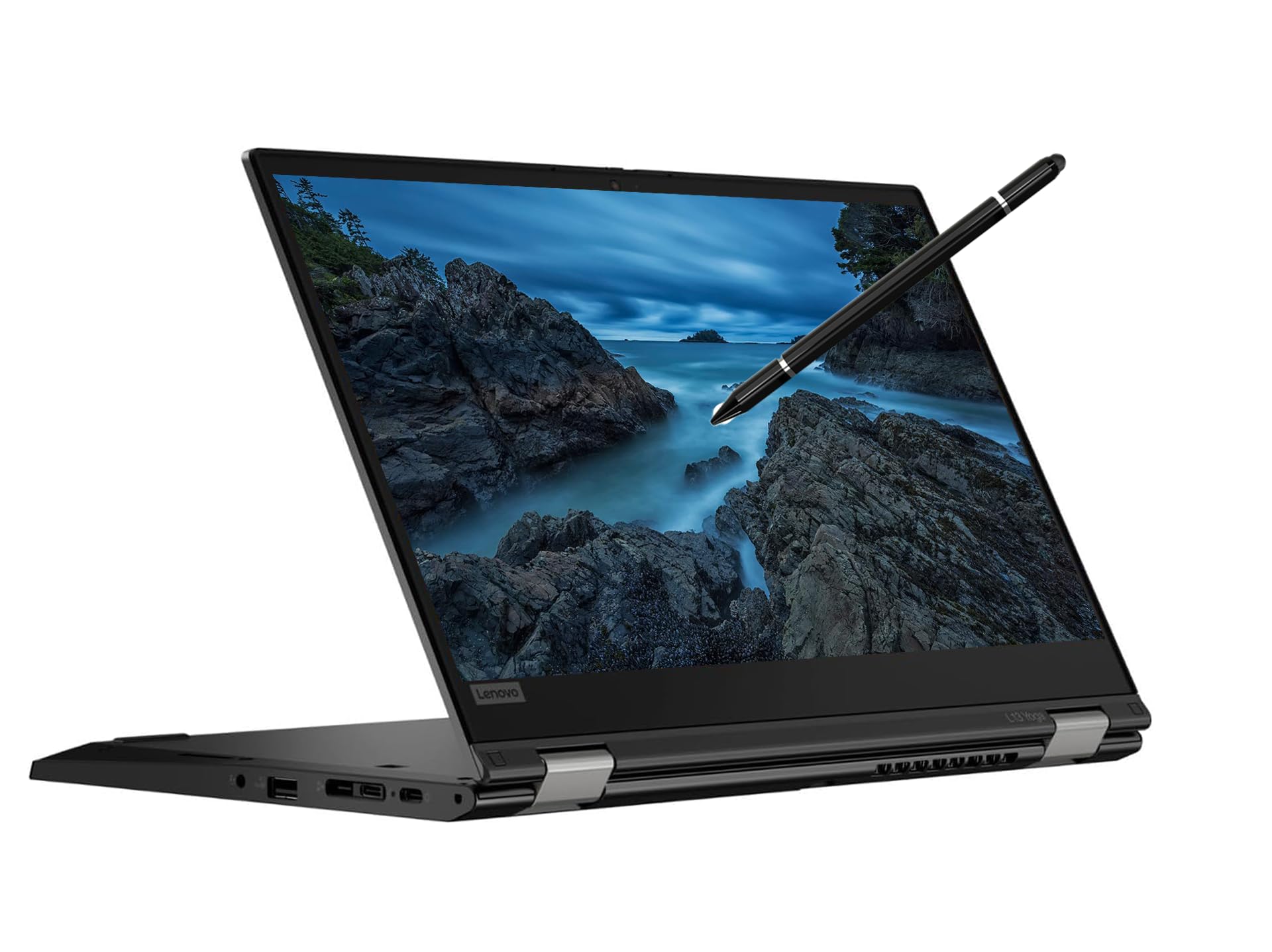 2023 ThinkPad L13 Yoga 13.3" FHD Spin 2-in-1 Touchscreen laptop for Student & Business by Lenovo, Intel Core i7-1165G7(4-core), 16GB RAM|1TB SSD, Backlit KB|FP Rearder, Windows 11 Pro, Free Stylus Pen