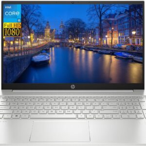 HP 2023 Newest Pavilion Laptop, 15.6" FHD Touchscreen, CPU i5-1335U up to 4.6GHz, 32GB RAM, 1TB SSD, Intel Iris Xe Graphics, Wi-Fi 6, Backlit Keyboard, Numeric Keypad, Windows 11 Home