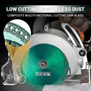 Indestructible Disc for Grinder Composite Multifunctional Cutting Saw Blade Ultra-Thin Diamond Circular Saw Blade for Angle Grinder(5 pcs)