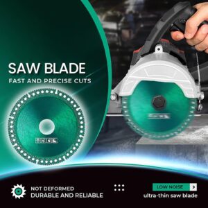 Indestructible Disc for Grinder Composite Multifunctional Cutting Saw Blade Ultra-Thin Diamond Circular Saw Blade for Angle Grinder(5 pcs)