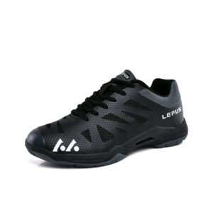 migoldhot fashion womens athletic squash sneakers fashion racquetball athletic tennis sneakers court shoes non slip badminton shoes black