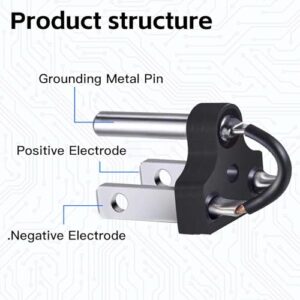 2 Pack Neutral Ground Bonding Plug for Portable Inverter Generator-Camper for Open Ground Error, Grounding Plug Surge Protector Generator with Floating Neutral on RV Plug, Generator Grounding Kit