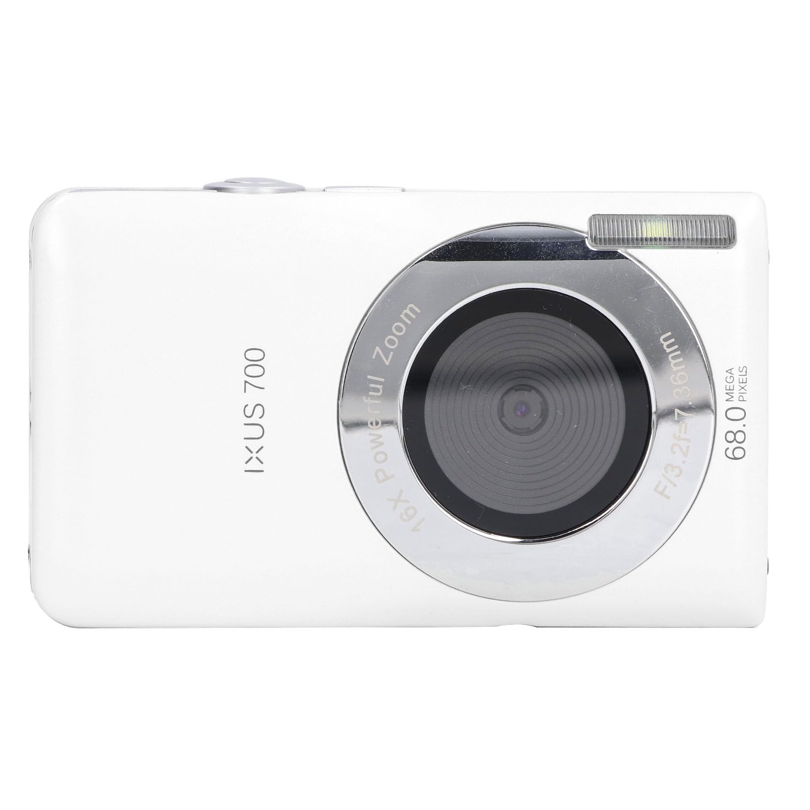 8K Digital Camera, 16X Zoom Beauty Filter Camera with 68MP 2.7in Screen for Photography Video Recording, Compact Small Camera for Boys Girls Kids (White)